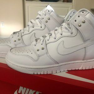 NIke Dunk High Top Sneaker Special Edition White Women's 7.5 / Men's 6 UK 5 38.5